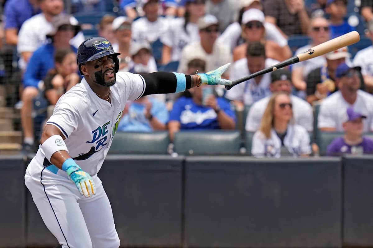 Rays Blank Dodgers Behind Diaz's Two-Homer Game