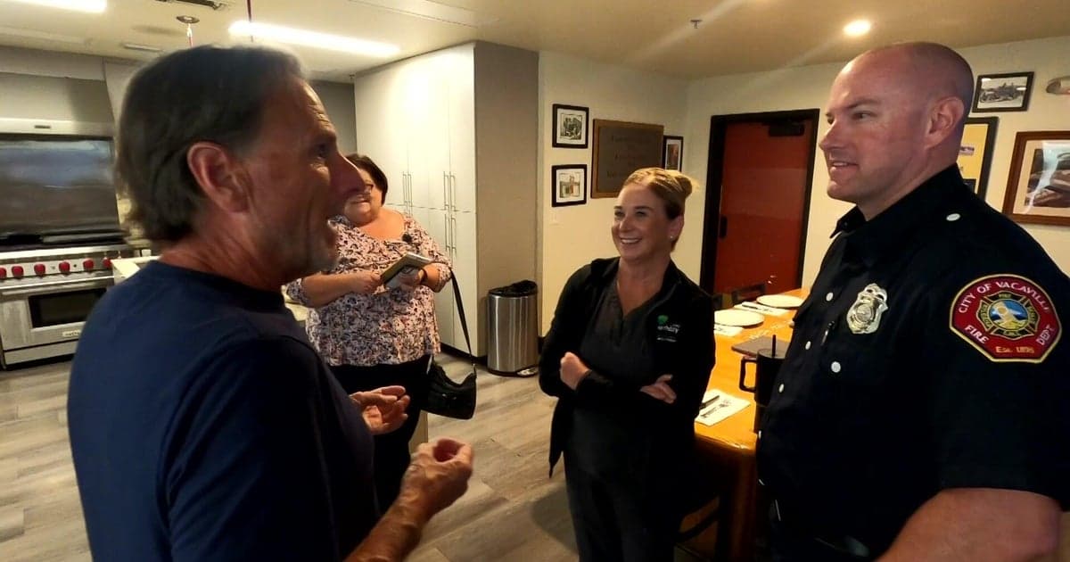 Heart Attack Survivor Reunites with Vacaville Firefighters Who Saved His Life