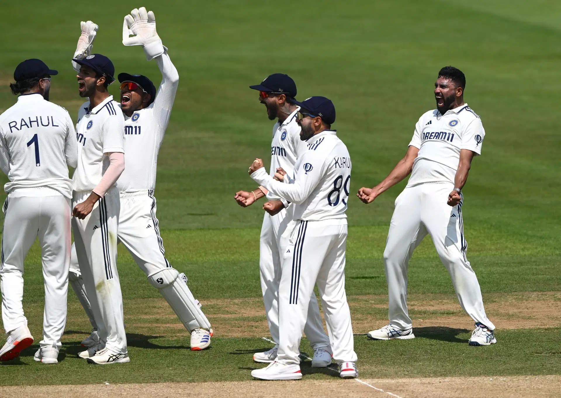 Siraj Strikes Twice as India Tighten Grip on Third Test at Lord's