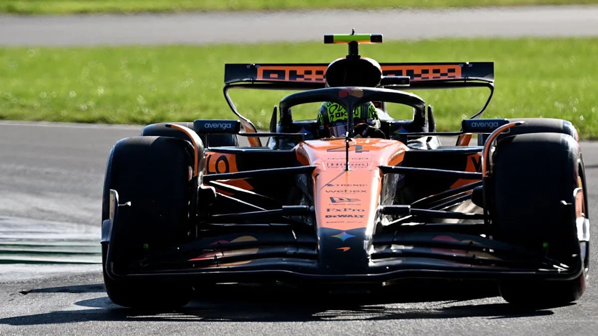 Norris Tops Practice at Monza as Piastri Chases Championship Lead