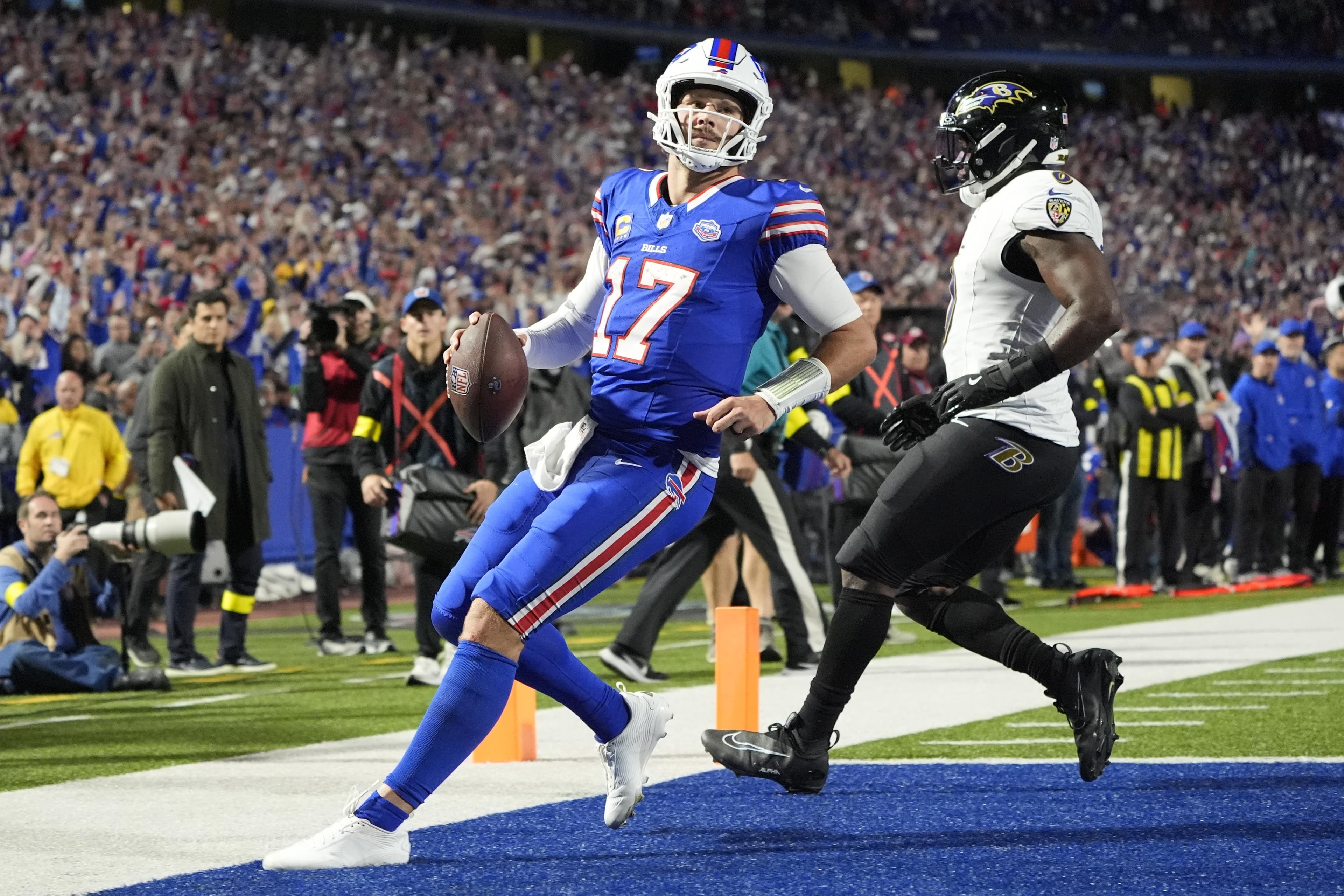Bills QB Josh Allen Breaks Franchise Rushing TD Record in Epic Comeback