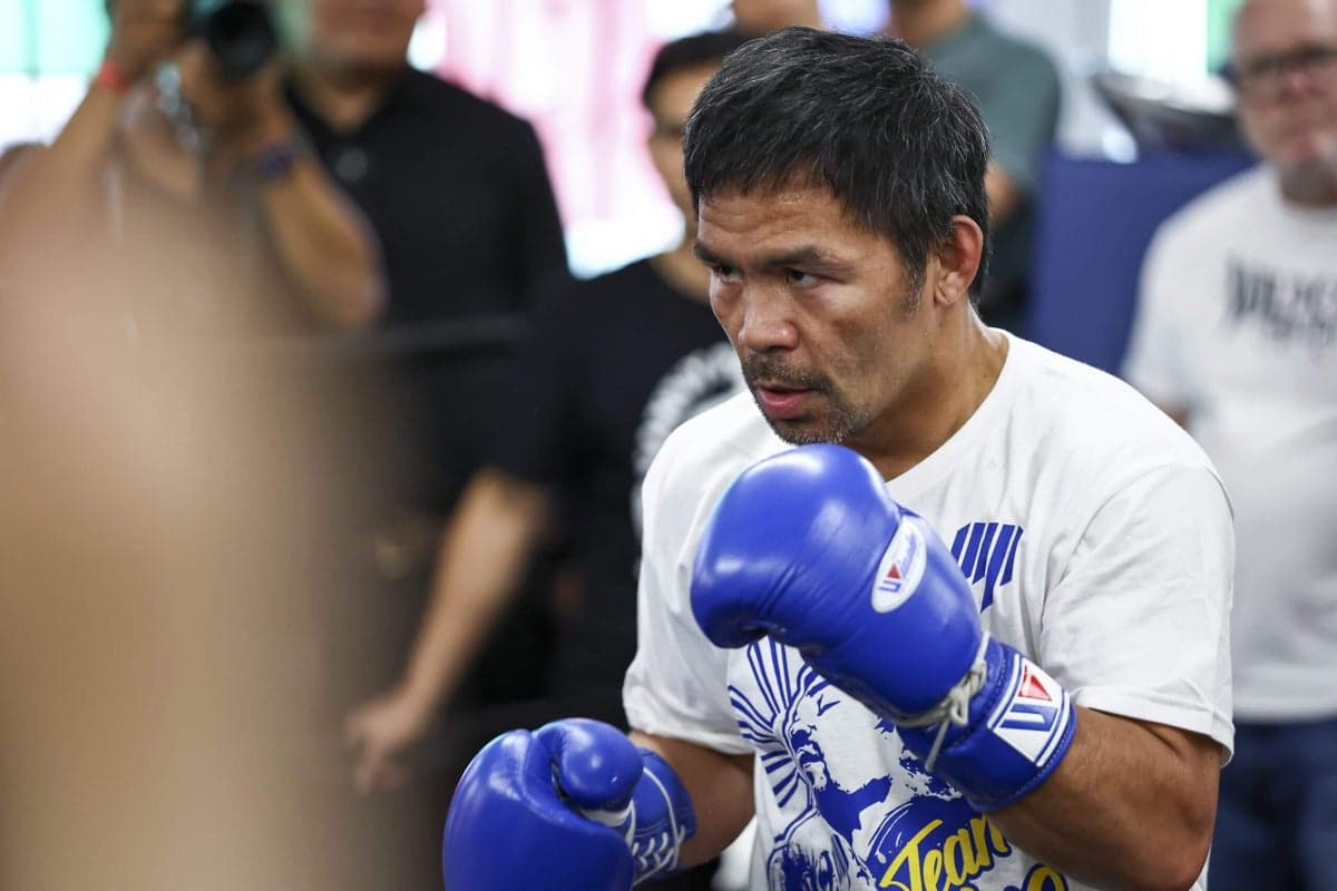 Pacquiao, 46, Seeks Redemption and Record as Oldest Welterweight Champ