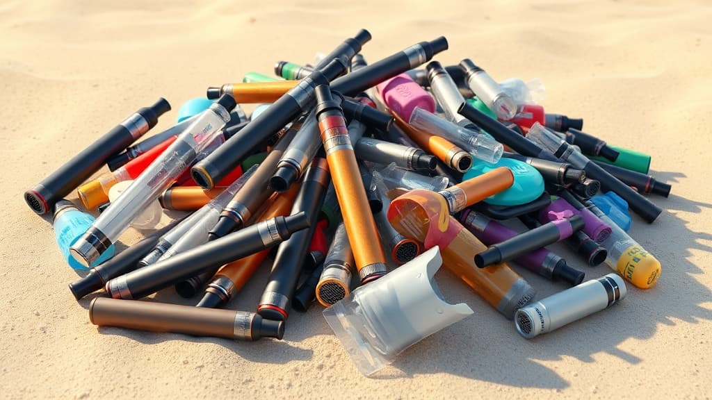 Volunteers Uncover Alarming Surge in Vapes and Fishing Litter on UK Beaches