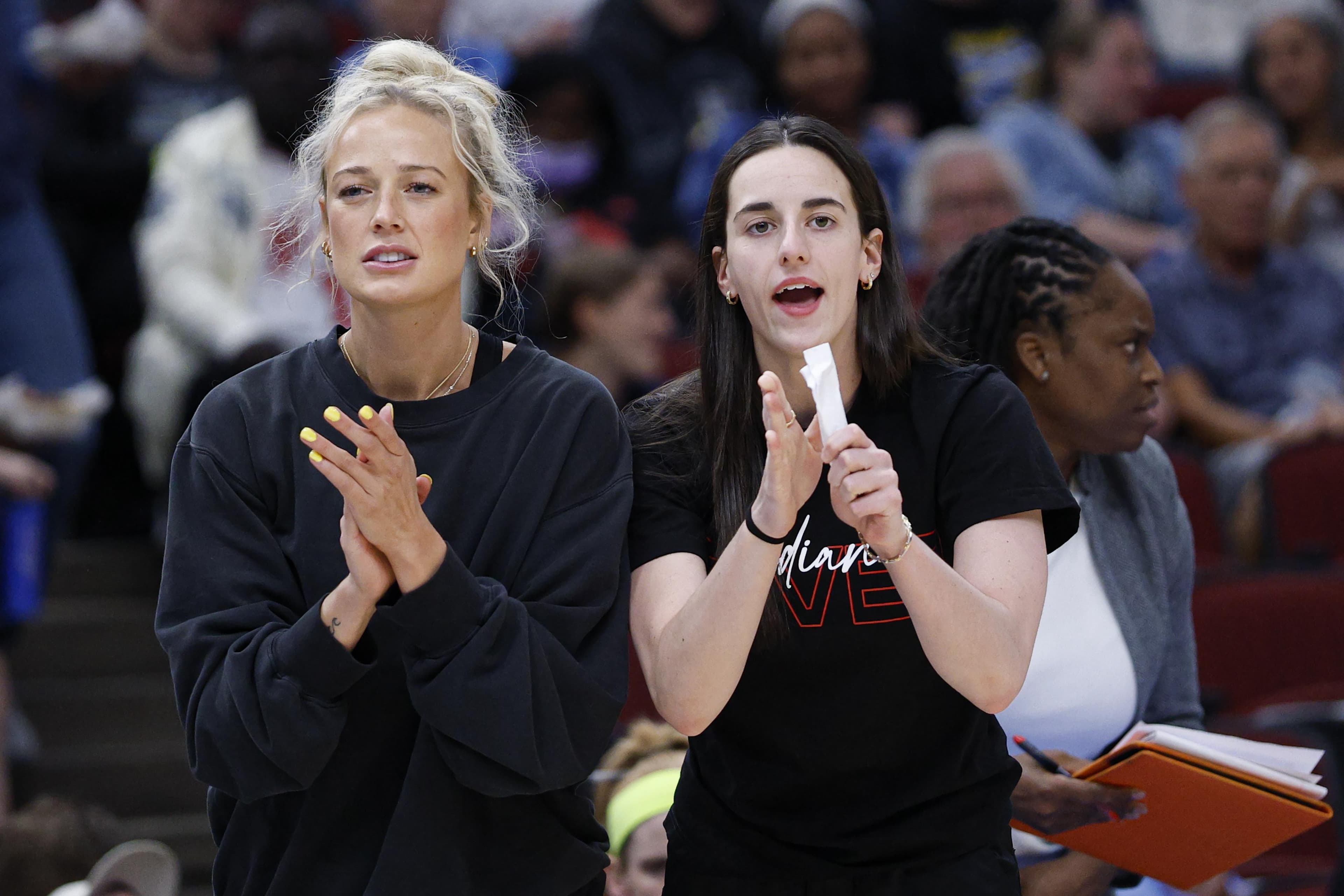 WNBA Star Caitlin Clark Hilariously Roasts Teammate's Revealing Selfie