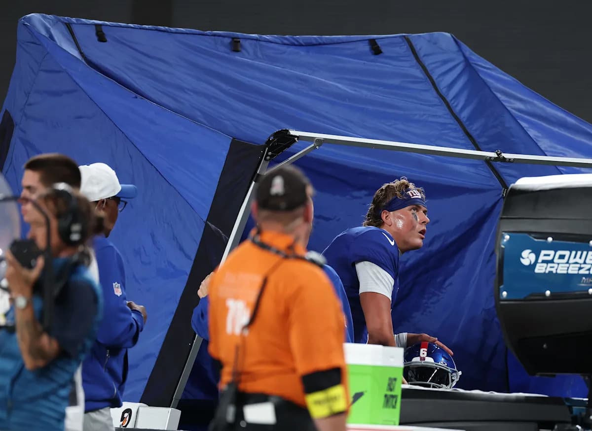 Rookie QB Jaxson Dart Ignores Safety Advice, Pays the Price