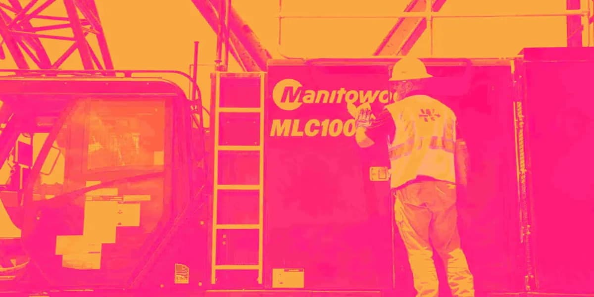 Manitowoc Shares Plunge 16.9% Despite Profit Beat
