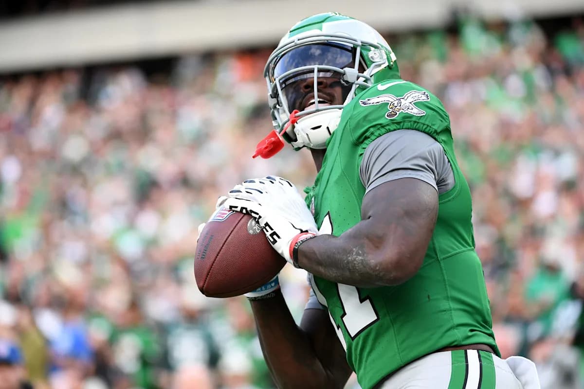 Eagles Soar to NFL Top 100 Dominance: Hurts, Brown, and More Shine