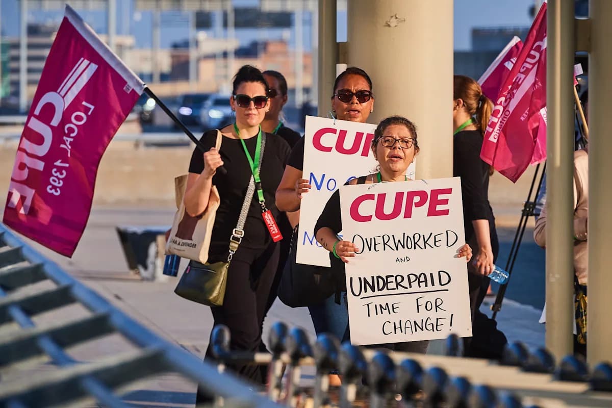 Air Canada Flight Attendants' Strike Costs Airline Millions, Disrupts Travelers