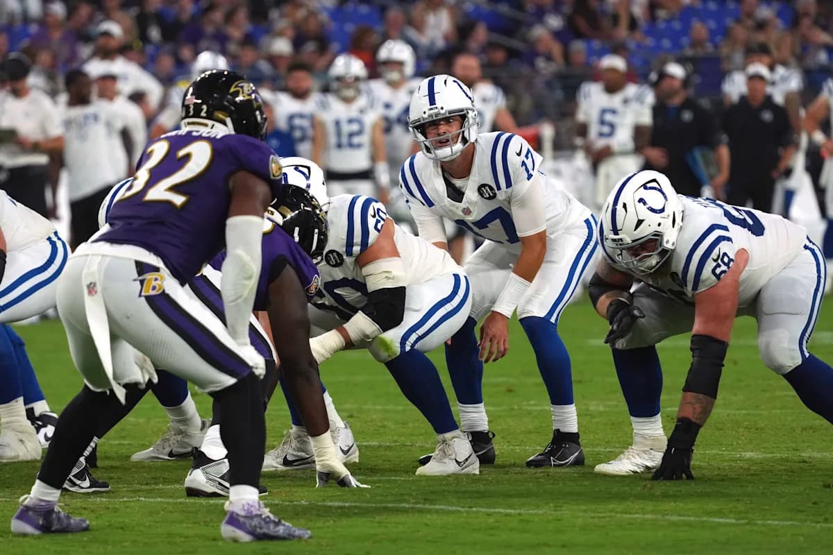 Colts' Jones Shines in Preseason Debut Despite Richardson's Injury