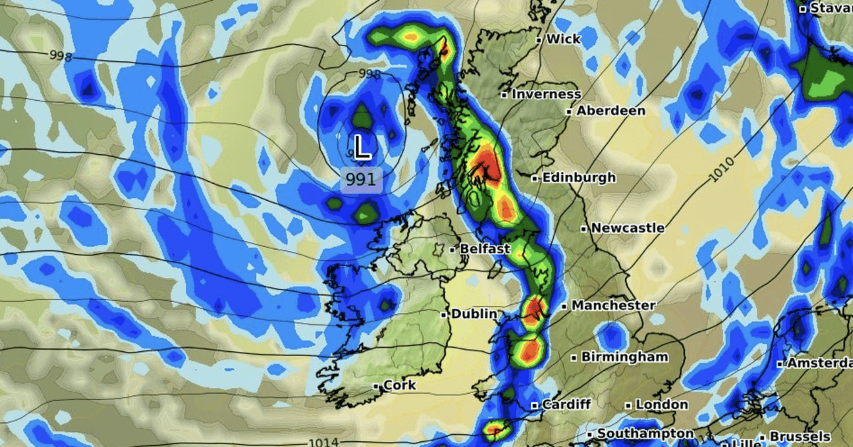 Brits Brace for Relentless Downpour as Storms Sweep Across UK