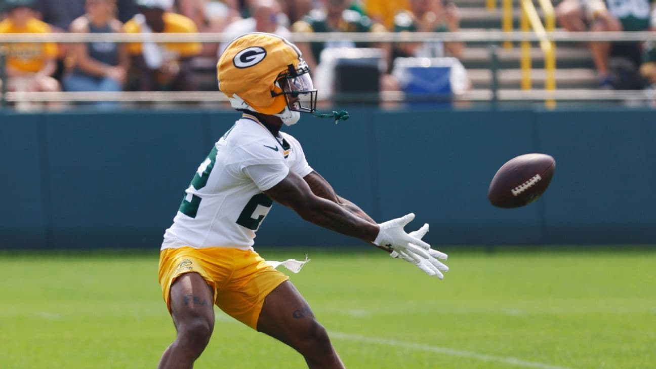 Packers Receivers Seek Touches Amid Crowded Roster