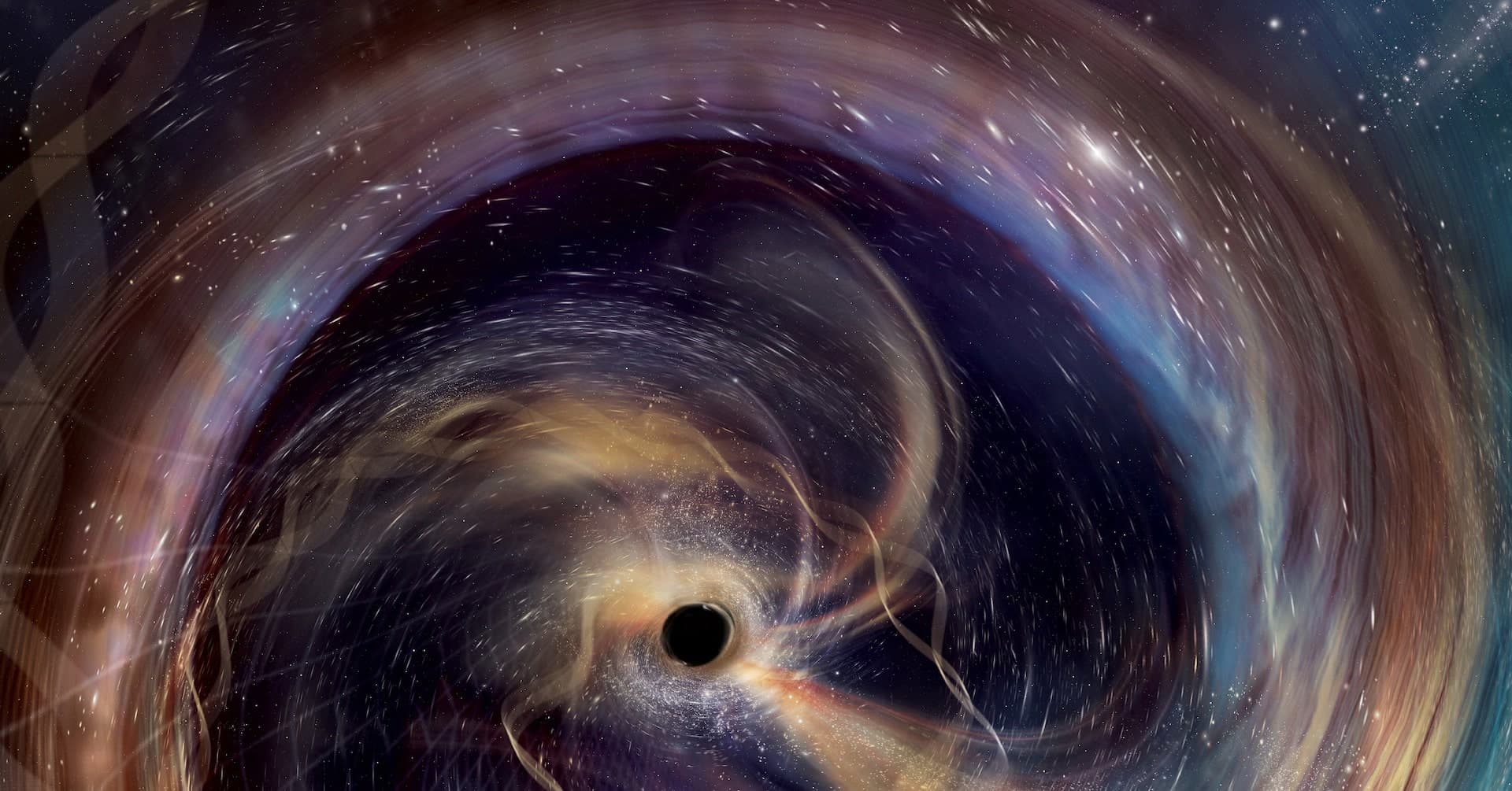 Cosmic Collision 1.3 Billion Light-Years Away Validates Einstein and Hawking's Theories