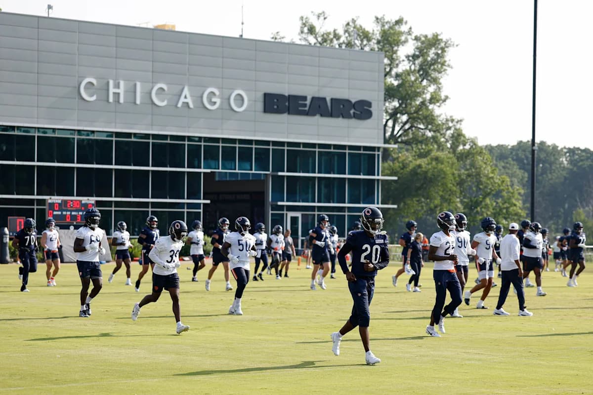 Rookie Playmakers Shine as Chicago Bears Hit the Field in Pads