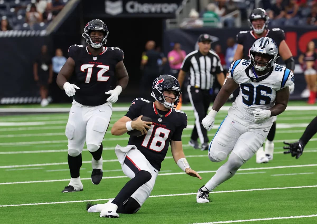 Rookie QB Mertz Battles for Texans Roster Spot in Preseason