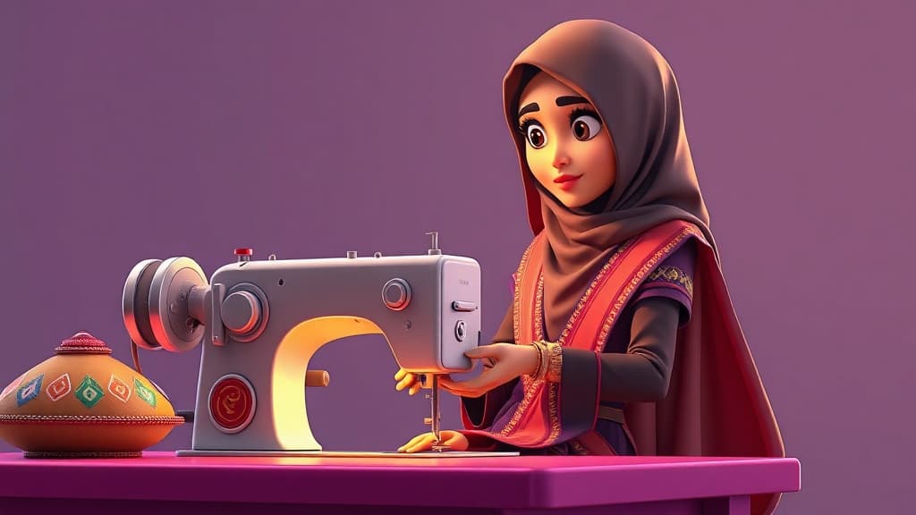 Muslim Women Stitch Vibrant Ramlila Costumes, Embodying Interfaith Harmony