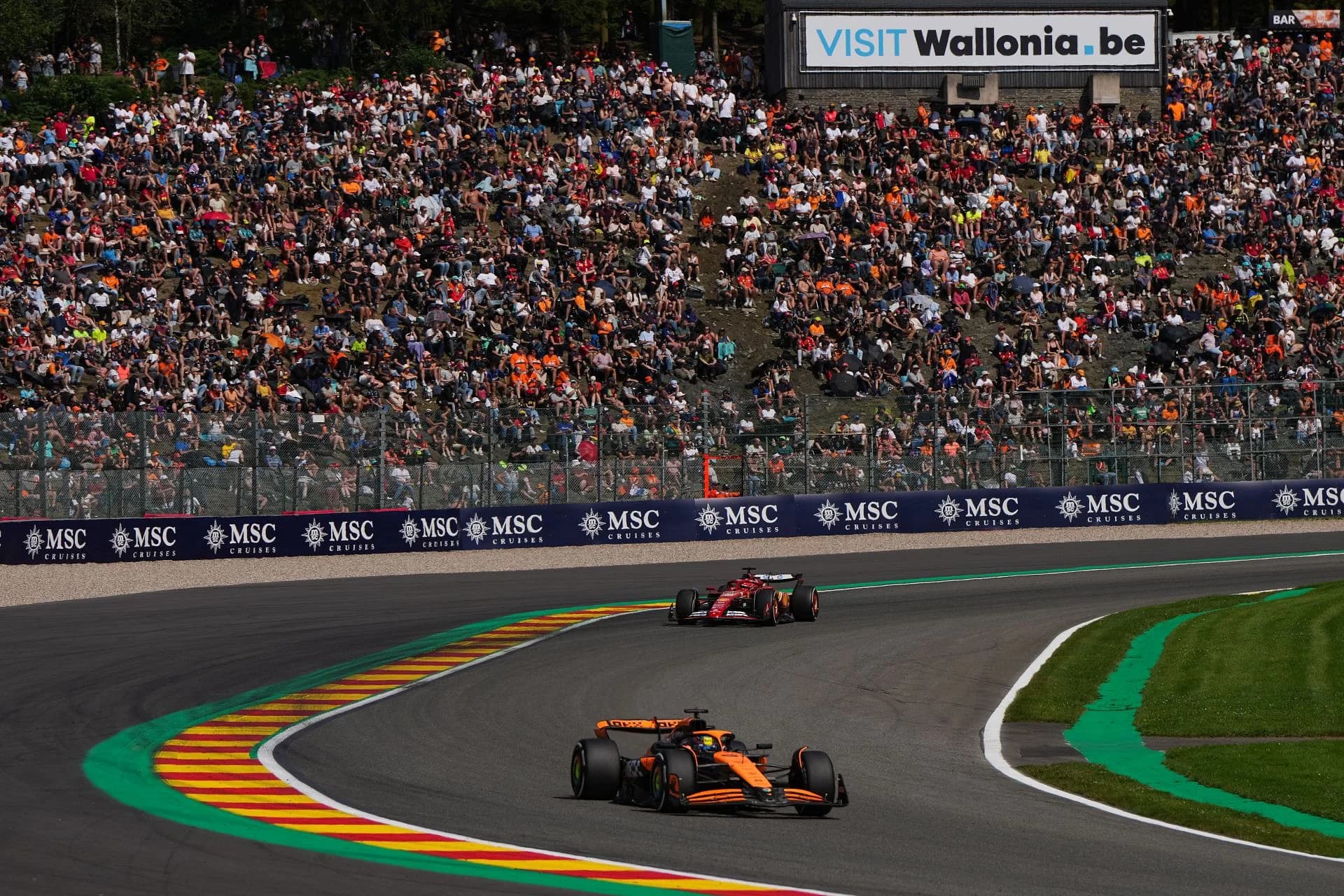 Norris and Piastri's Gripping Title Fight Heads to Iconic Spa-Francorchamps