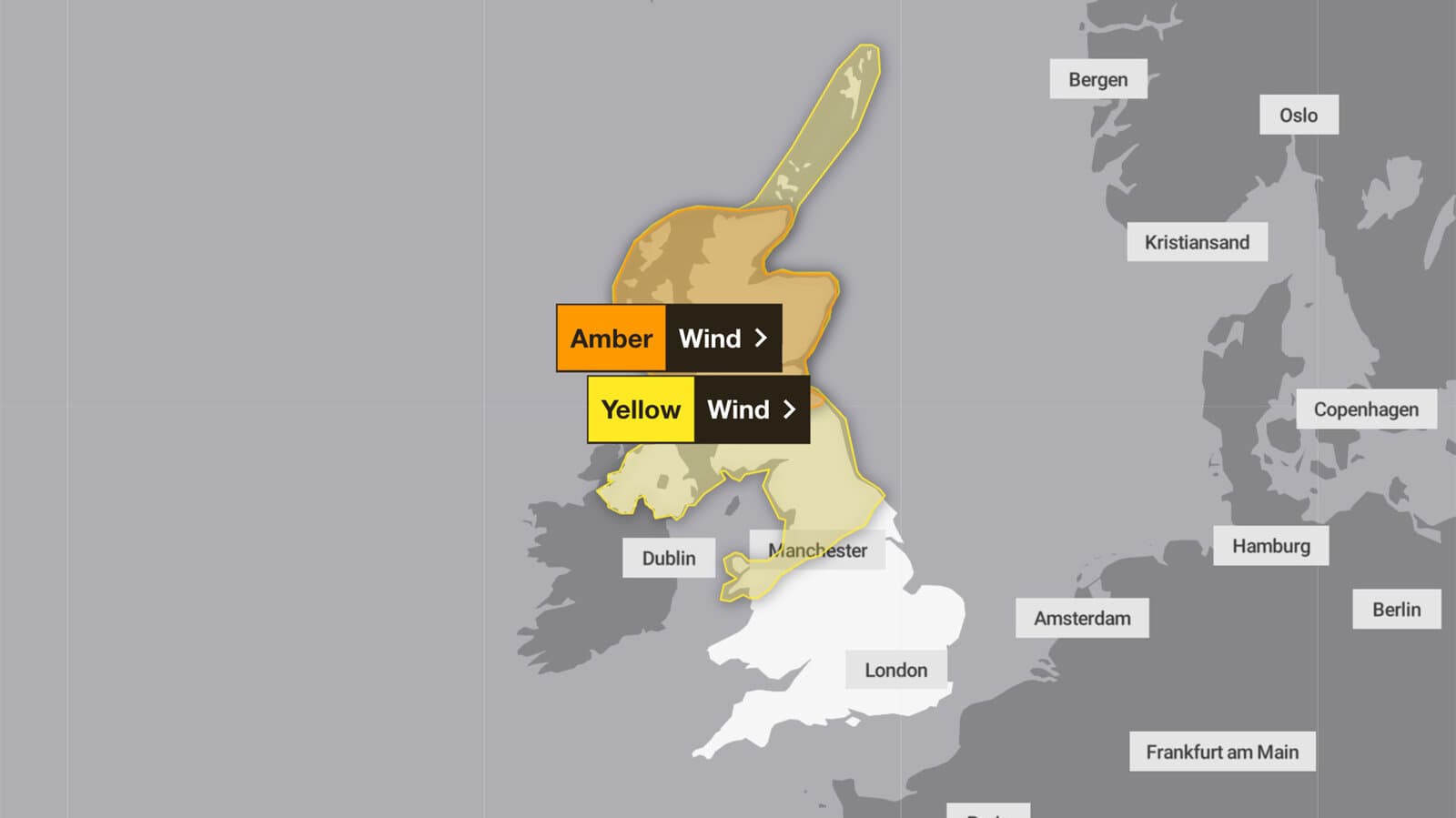 Severe Storm Floris to Bring Dangerous Winds and Waves to Northern UK