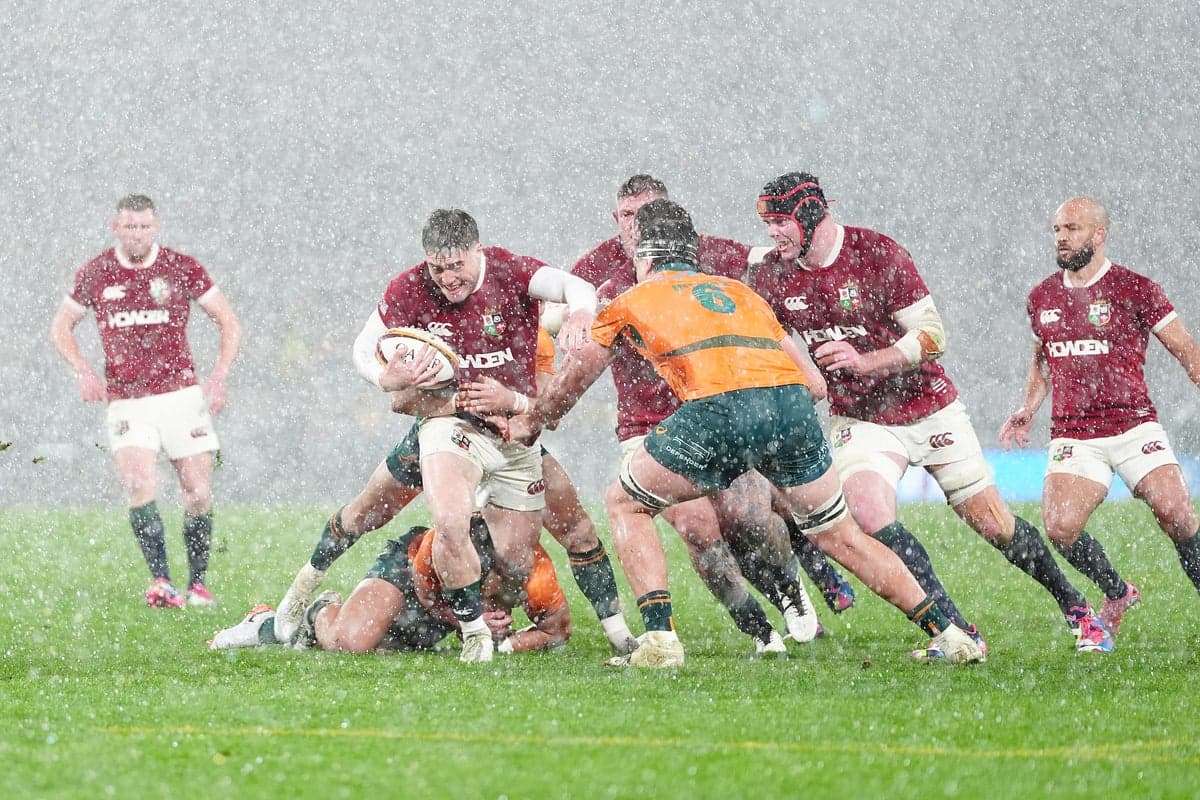 Electrical Storm Halts Thrilling Rugby Match Between Wallabies and Lions