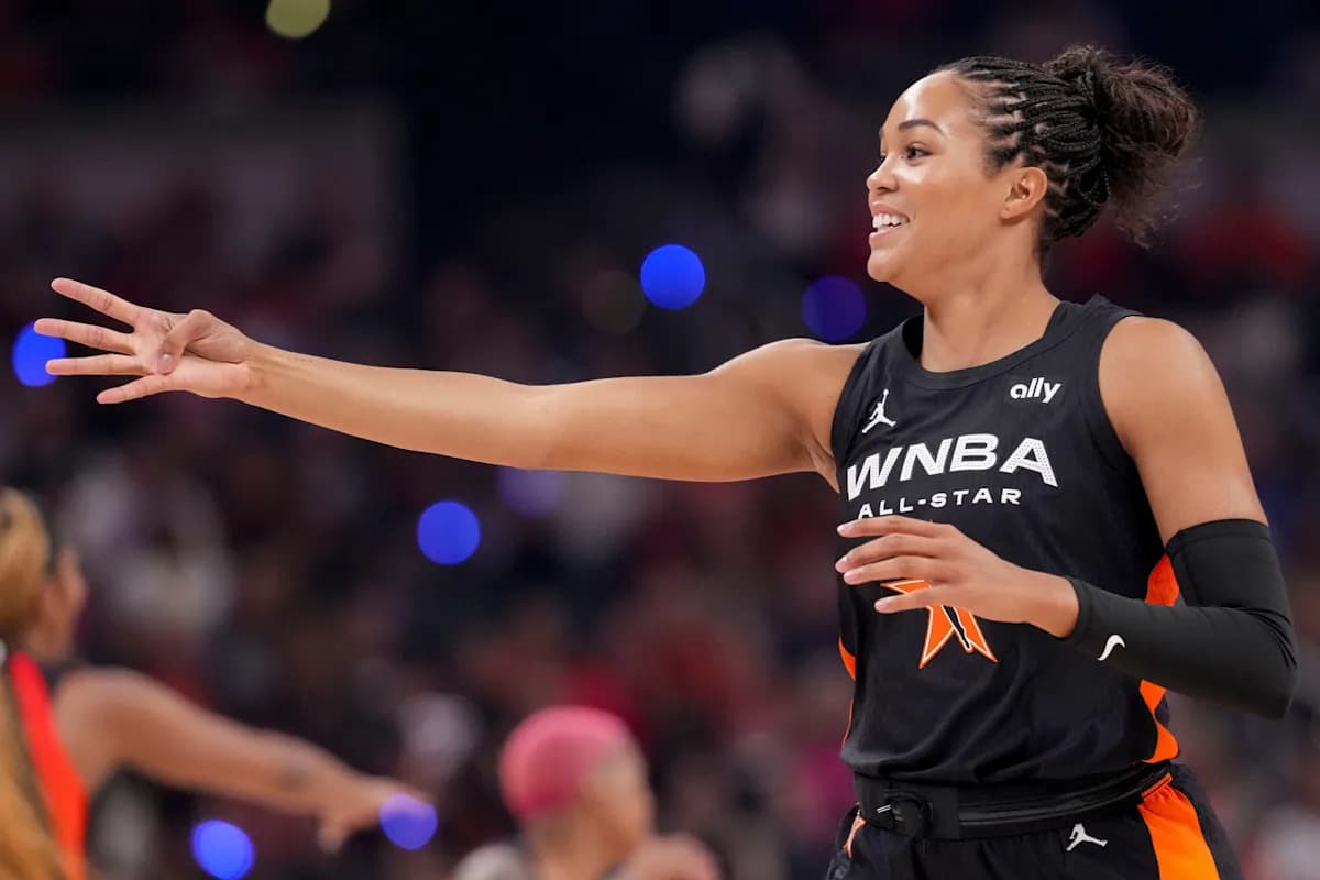 Collier and Diggins Shine in High-Scoring WNBA All-Star Showcase