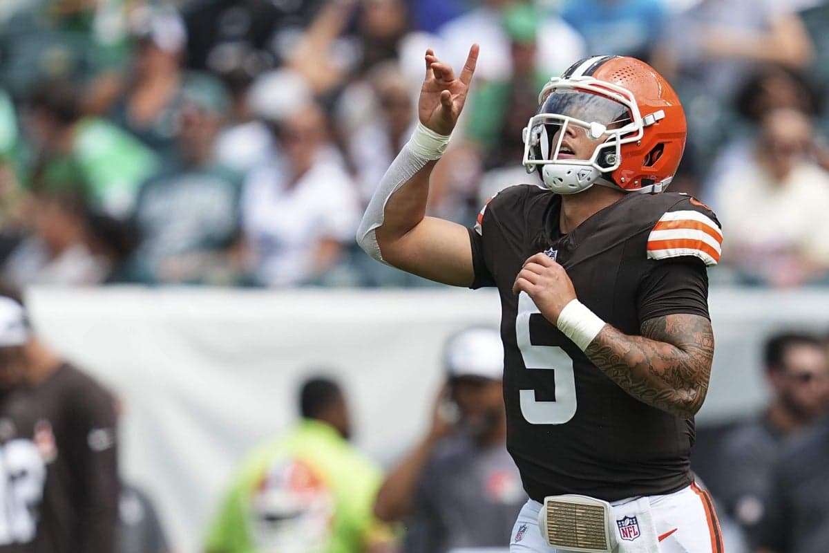 Browns Rookie QB Dillon Gabriel Earns Backup Role Ahead of 2025 Season