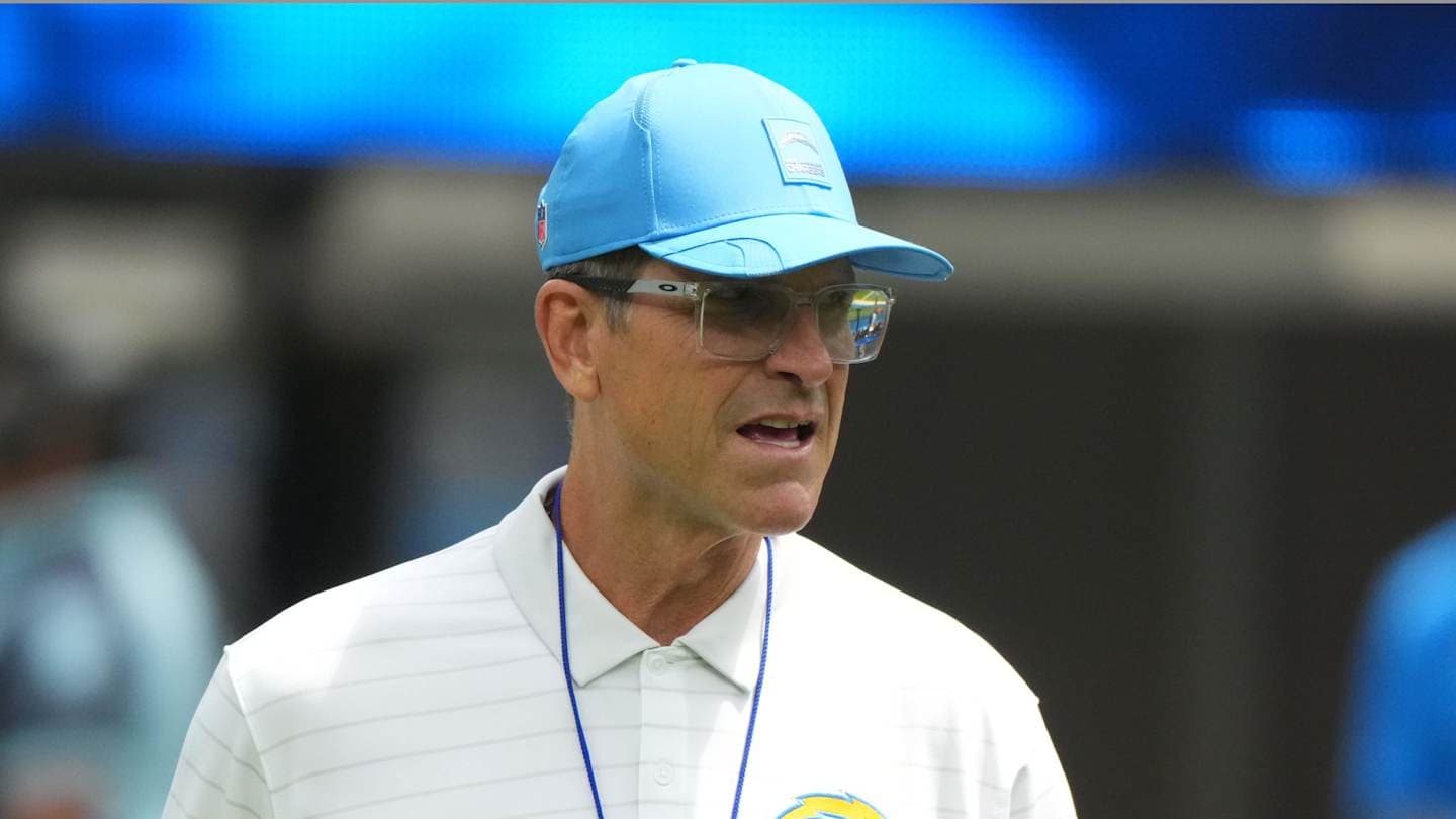 Chargers Unfazed by Harbaugh's NCAA Scandal Ahead of New Season