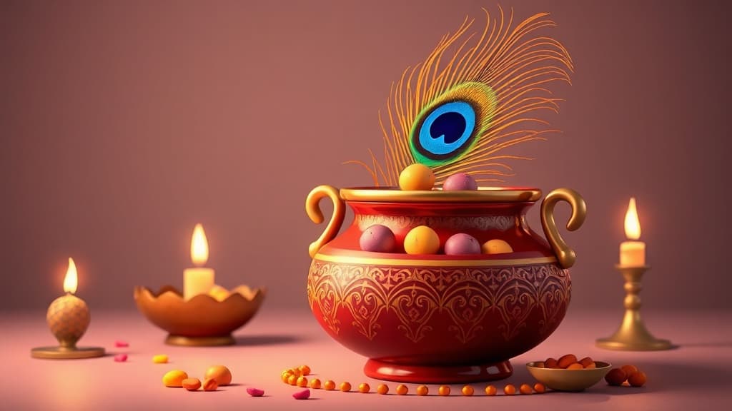 Devotees Await Moonrise to Complete Krishna Janmashtami Fast