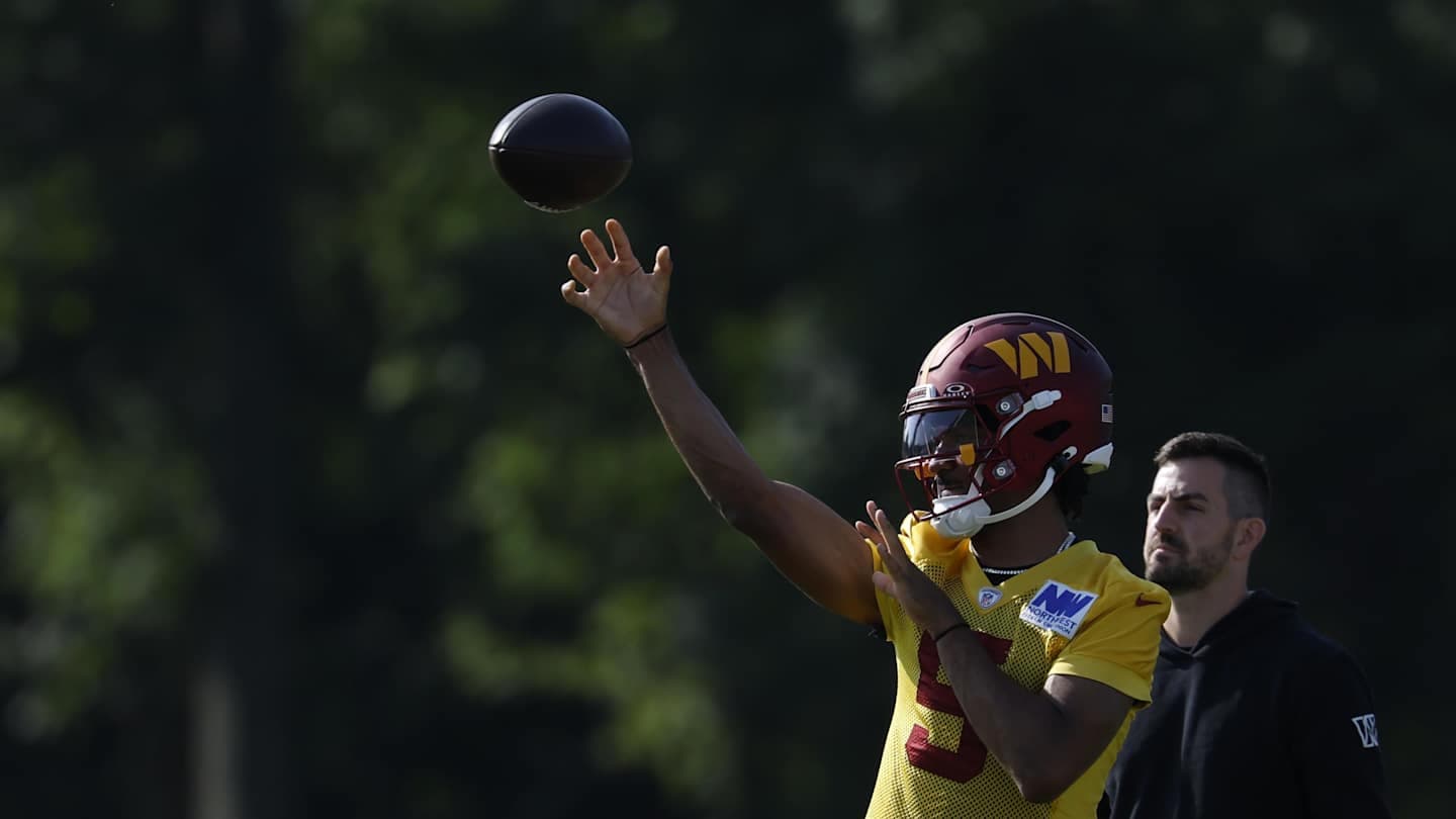 Commanders QB Daniels Primed for Breakout Season After Strong Training Camp