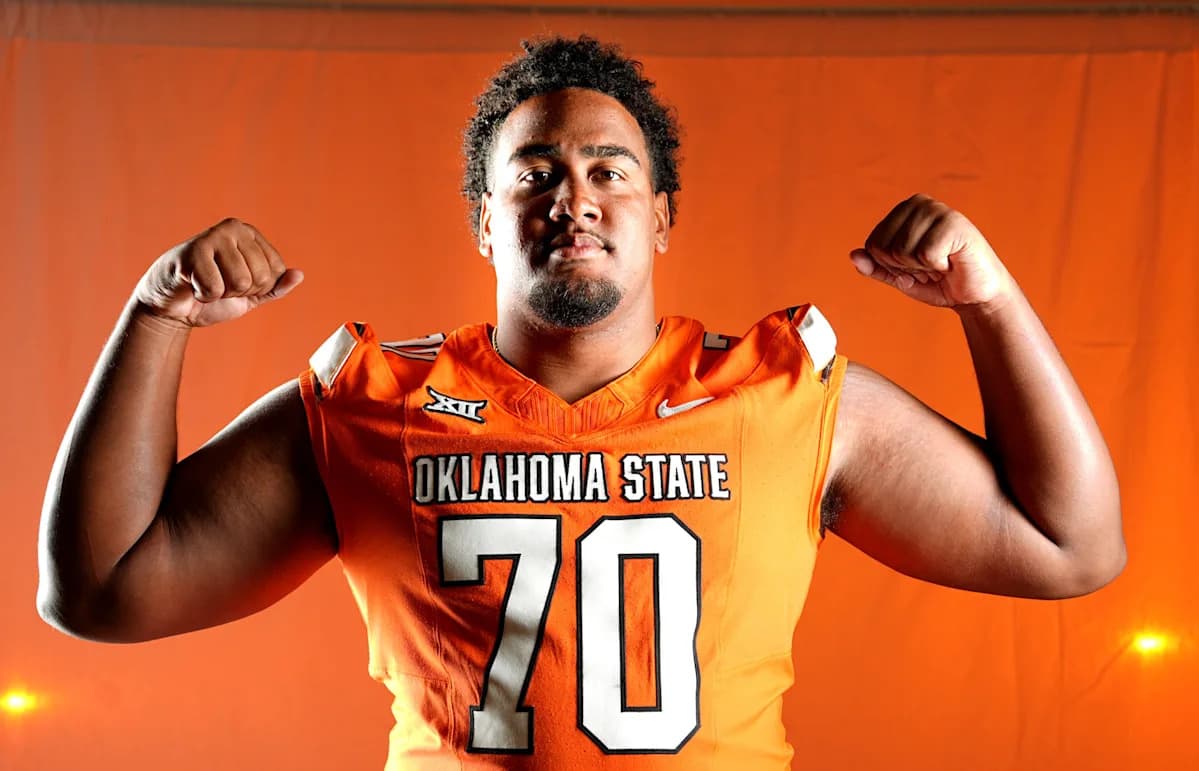 Appalachian State Defensive Lineman Turned Oklahoma State Offensive Lineman Primed for Breakout Season