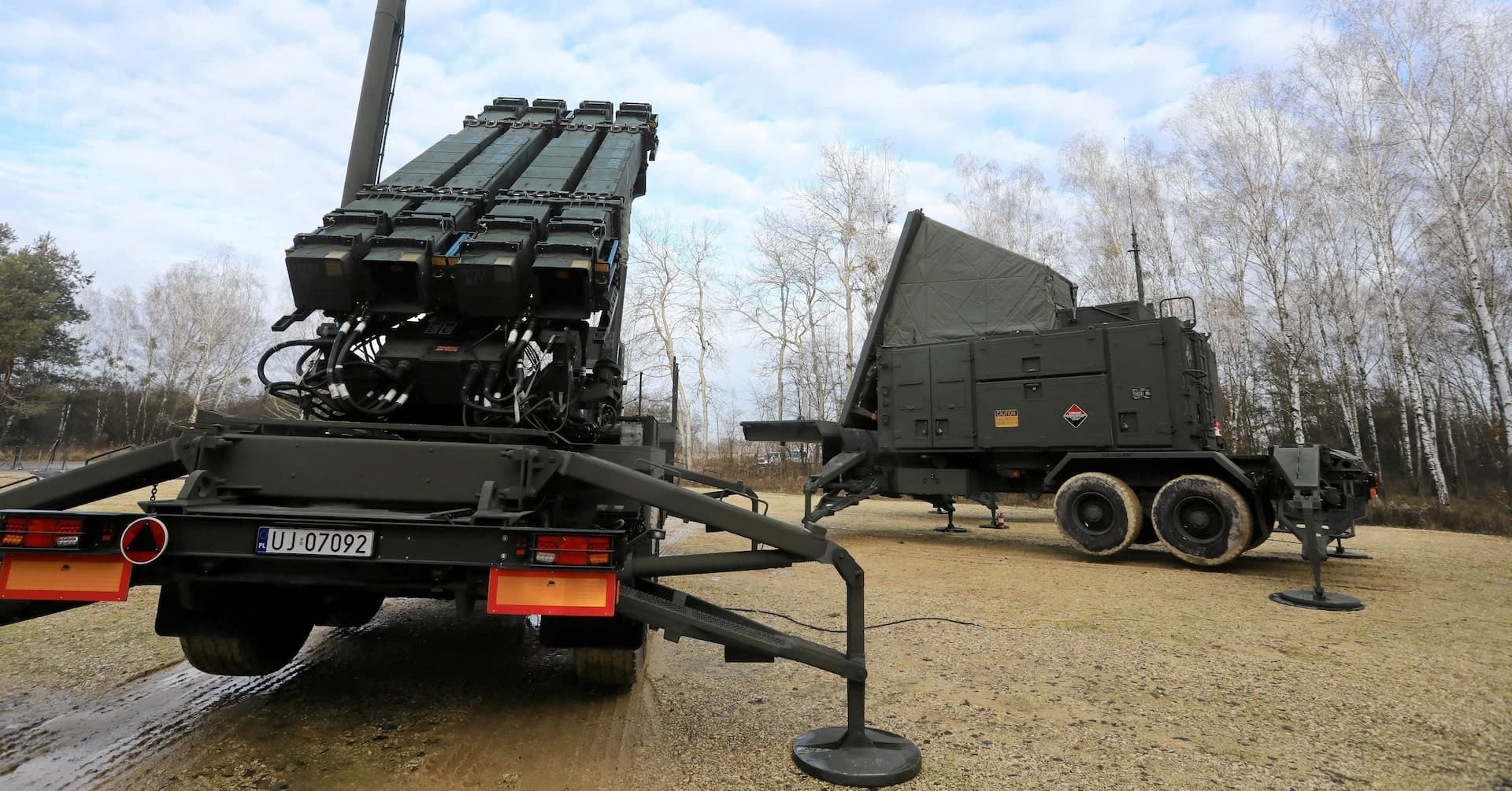 Dutch Patriot Missiles Deployed to Protect Ukraine Aid Hub in Poland