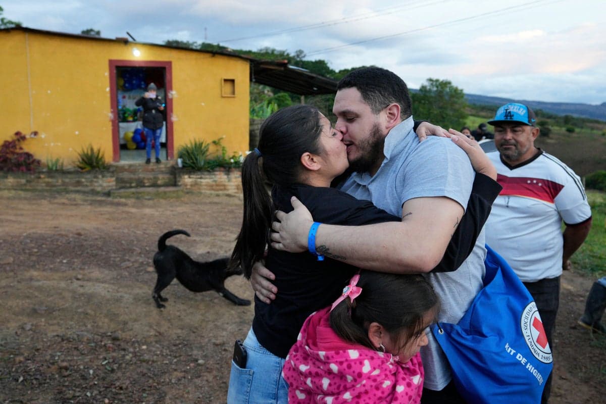 Venezuelans Freed from "Hell" in El Salvador Prison, Reunite with Families
