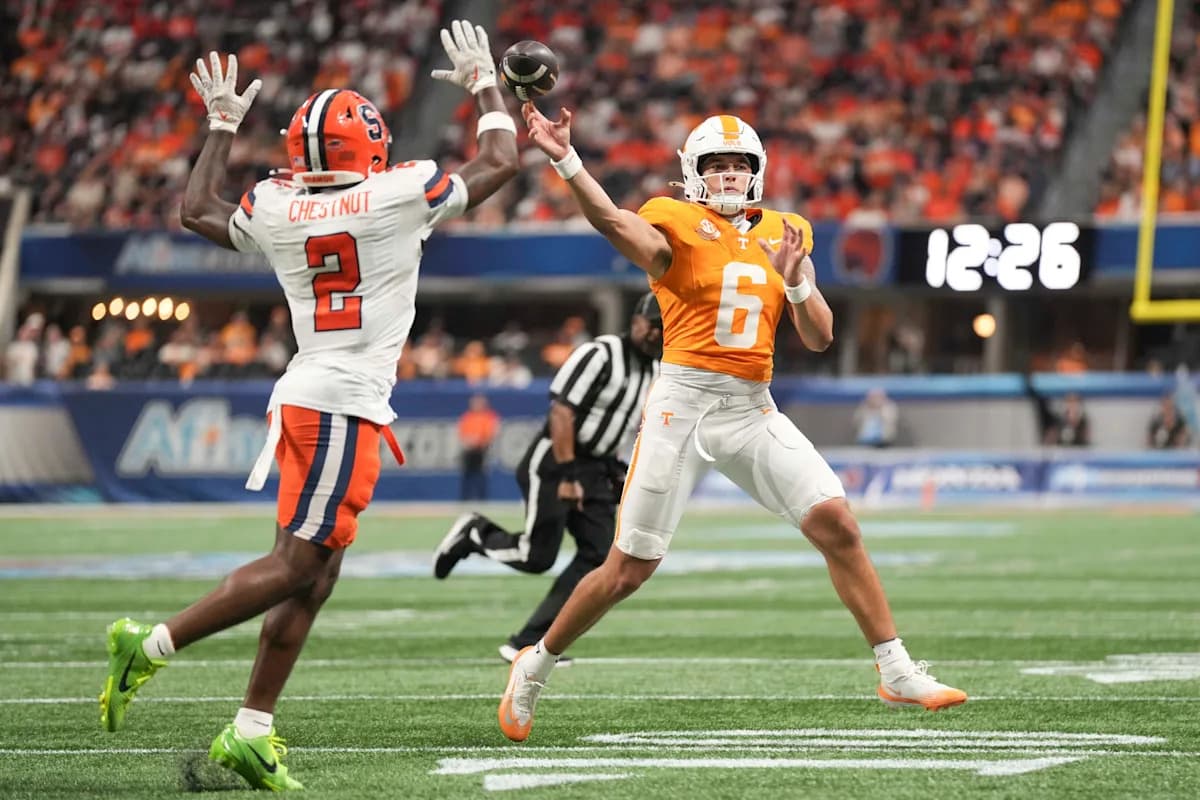 Vols Quarterback Shines in Debut, Dismisses "Rat Poison" Doubters