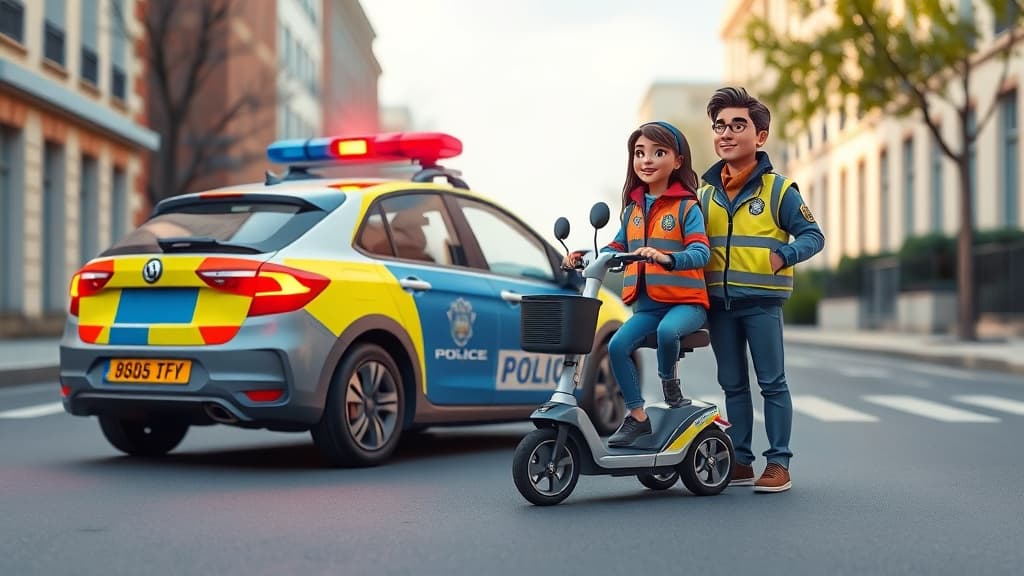 84-Year-Old in Critical Condition After Mobility Scooter Crash