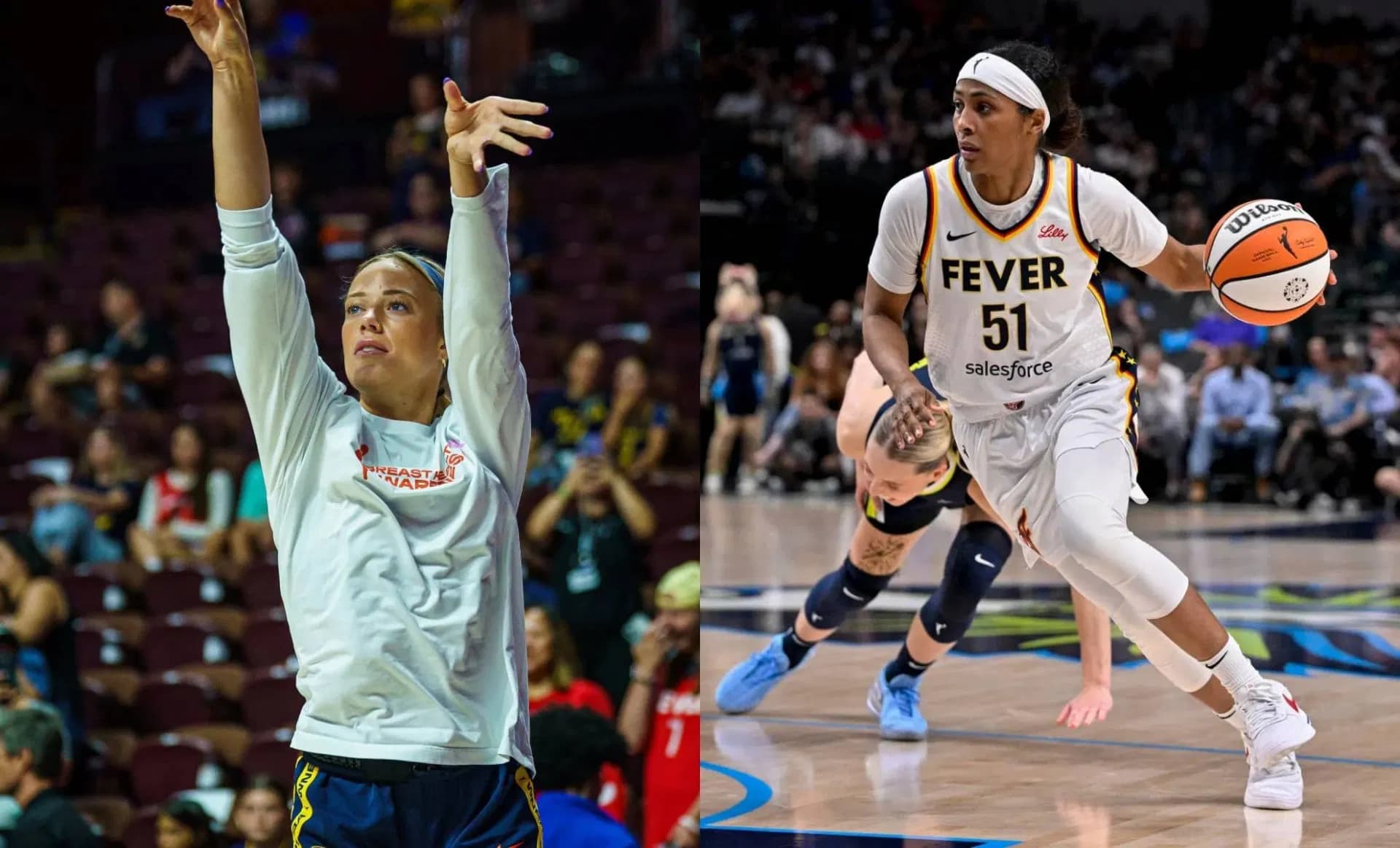 WNBA Star Slams Troll for "Karen" Accusation, Defends Teammate