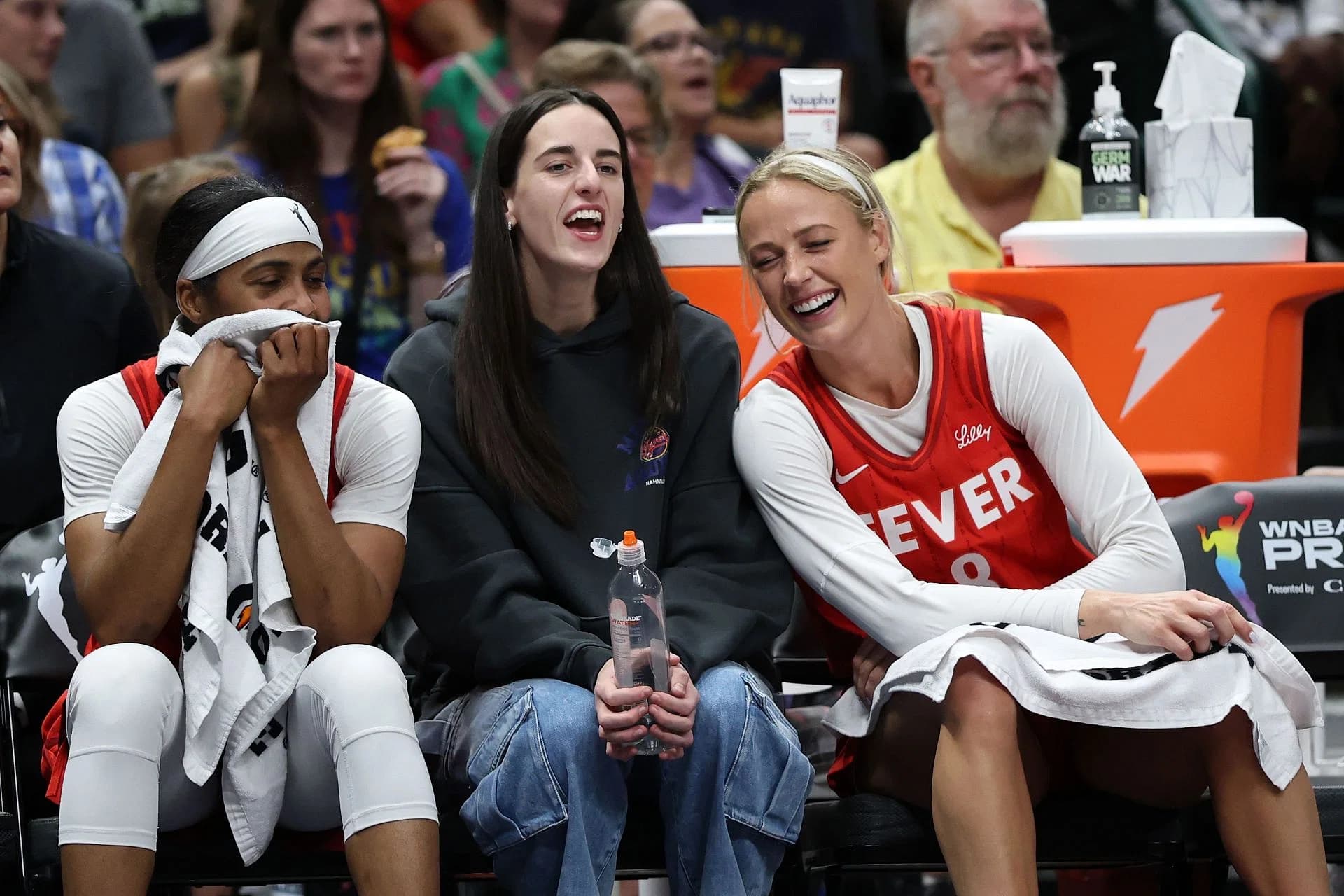 Fever's Cunningham and Colson Bring Laughter and Intensity to the Court