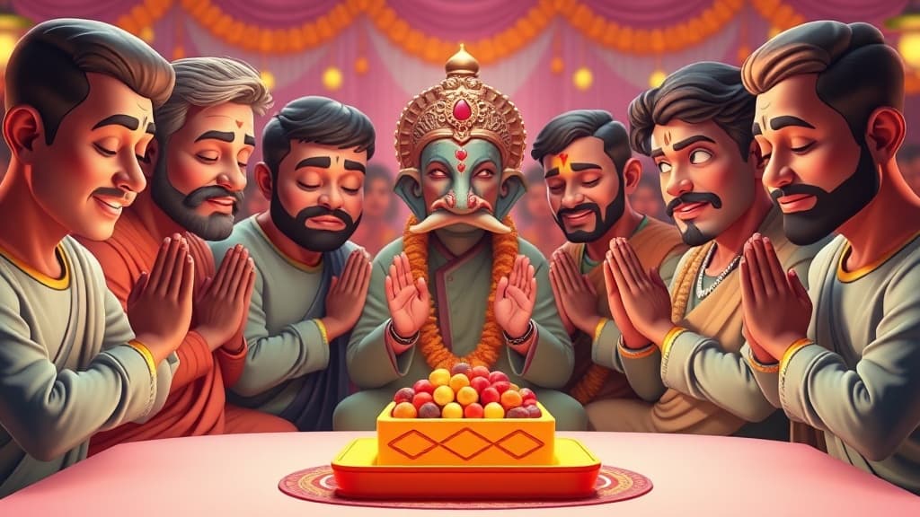 Kashmiri Pandits in Pune Celebrate Ganeshotsav, Honoring Resilience and Tradition