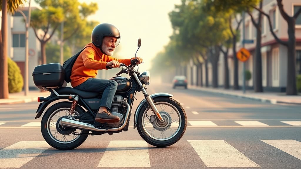 Underage Motorcyclist's Joyride Ends in Tragedy, Kills Elderly Pedestrian