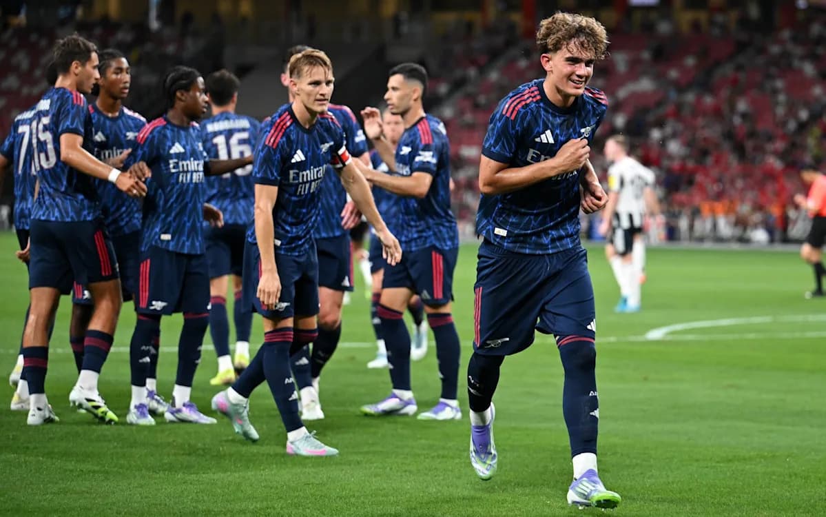 15-Year-Old Wonderkid Helps Arsenal Edge Newcastle in Thrilling Pre-Season Clash