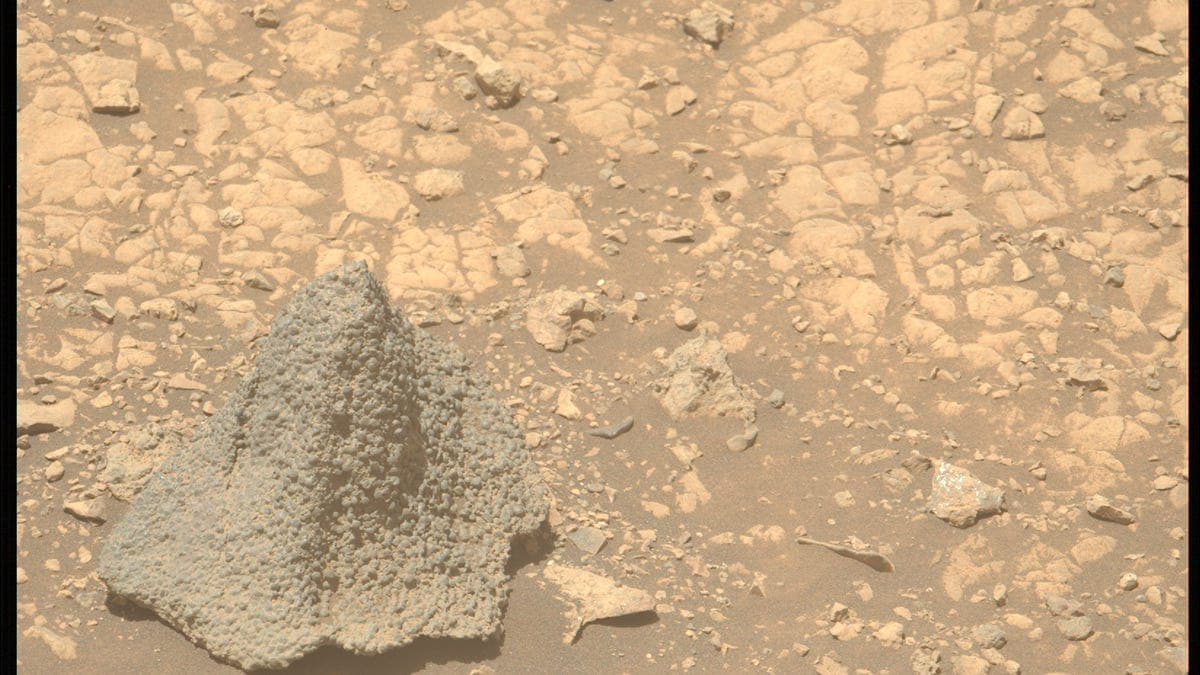 Perseverance Rover Spots Mysterious "Helmet Rock" on Mars