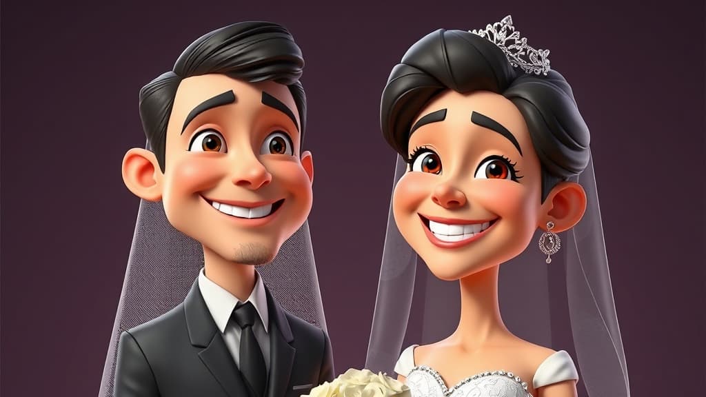 Couple Elopes with Kids in Intimate Detroit Wedding