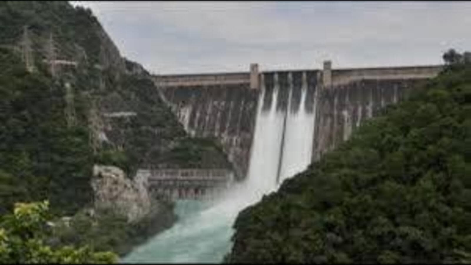 Bhakra Dam Reservoir Nears Capacity as Rainfall Continues Unabated