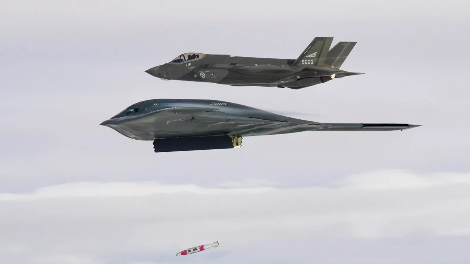 U.S. B-2 Bomber Conducts Anti-Ship Weapon Test Near Russia's Arctic Waters