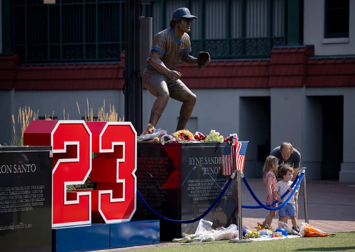 Cubs Honor Late Hall of Famer Ryne Sandberg with Special Patch