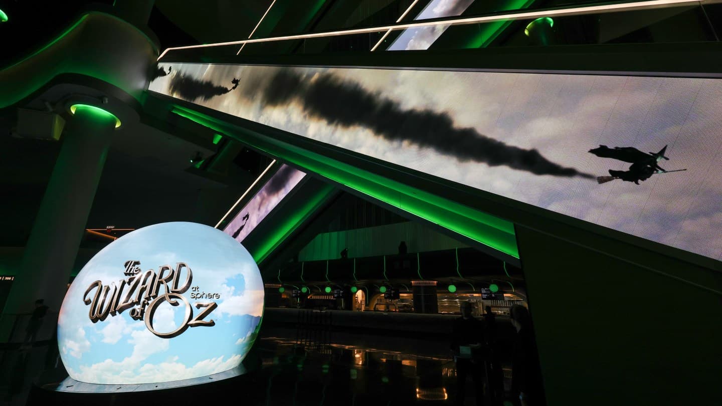 Wizard of Oz Comes to Life at Immersive Sphere Experience