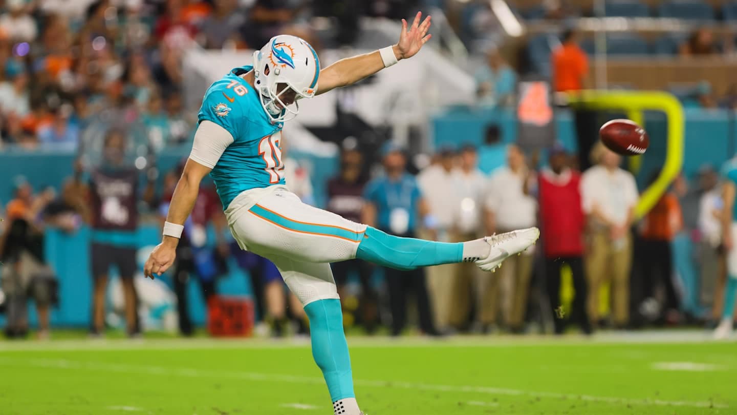 Veteran Punter Jake Bailey Retains Dolphins Roster Spot in Tight Competition