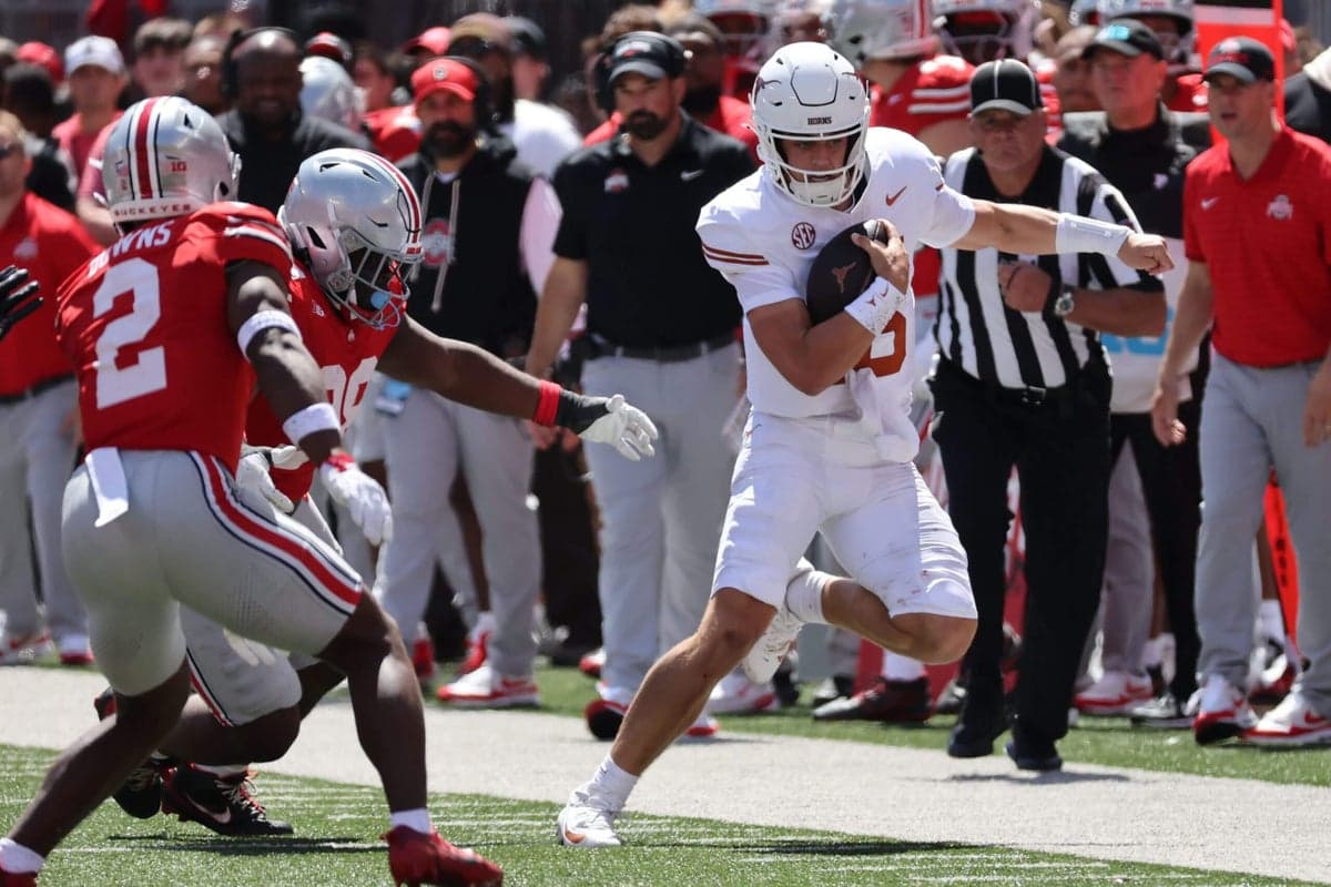 Arch Manning's Debut Disappointment: Highly Touted QB Struggles in Loss to Ohio State