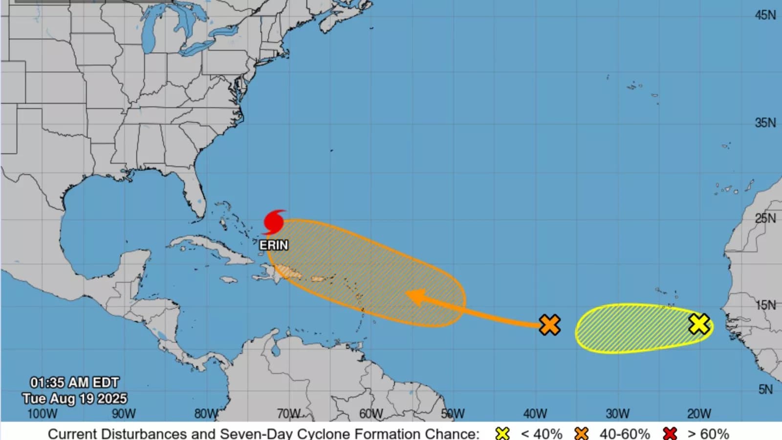 Tropical Wave Brewing in Atlantic, Potential Cyclone Looms