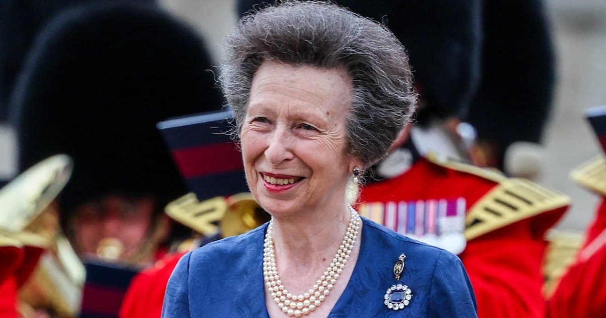 Princess Anne Stuns with Elegant Updo for 75th Birthday Portrait