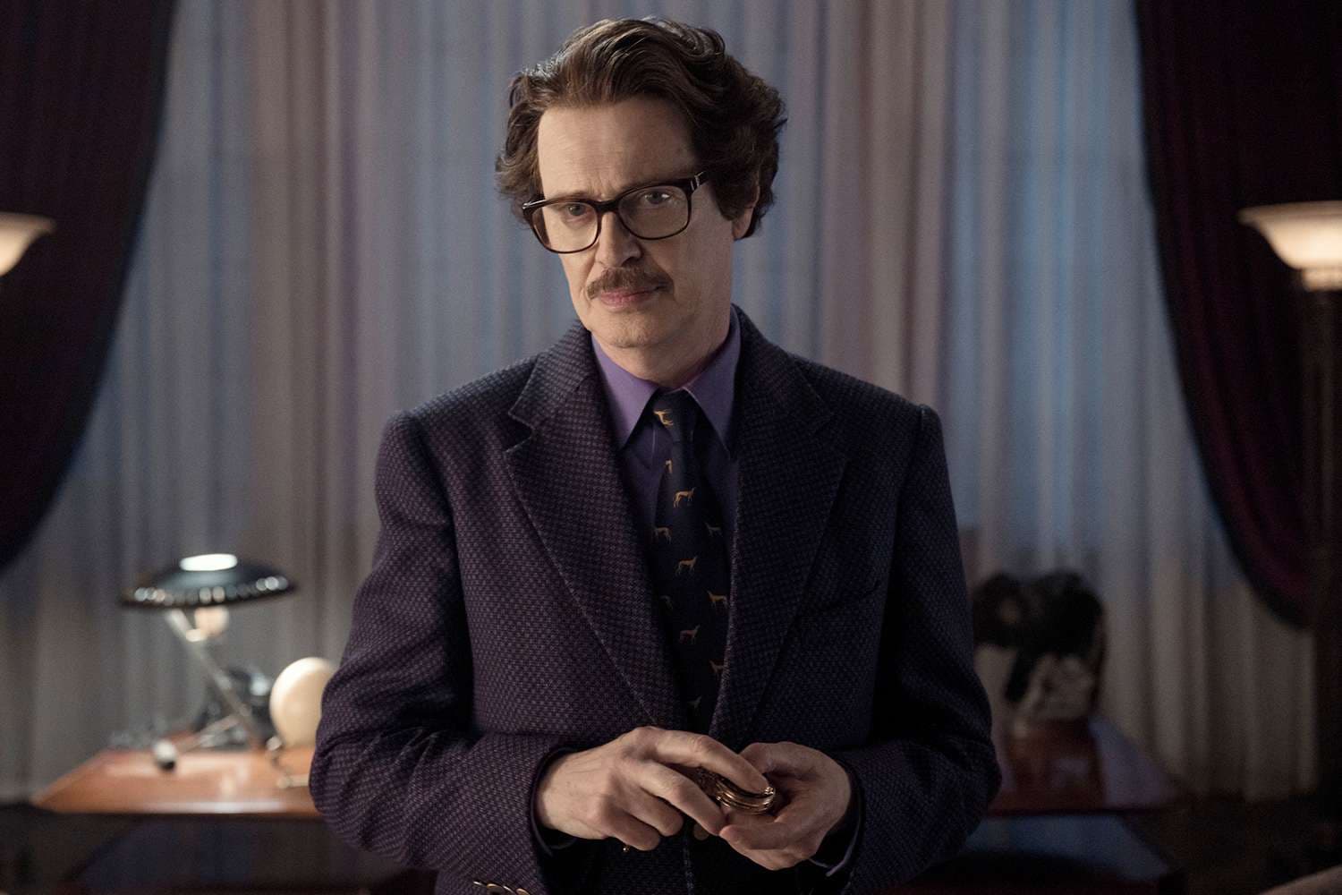 Tim Burton Gifts Buscemi Poe Memorabilia for New Role