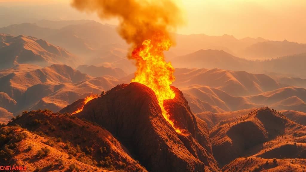Riverside Wildfire Rages, Forcing Evacuations Across Rural Communities