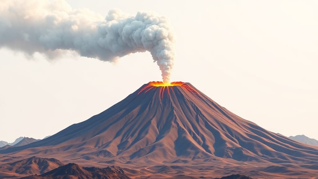 Klyuchevsky Volcano Erupts, Spewing Ash 8 Km High